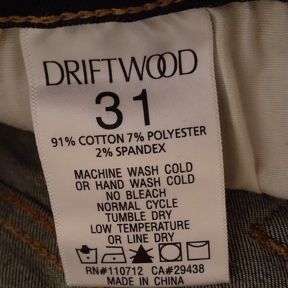 Driftwood Embroidered Cuff Jeans - Picture 9 of 13